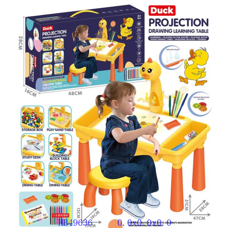 DRAWING DESK DUCKLING PROJECTION