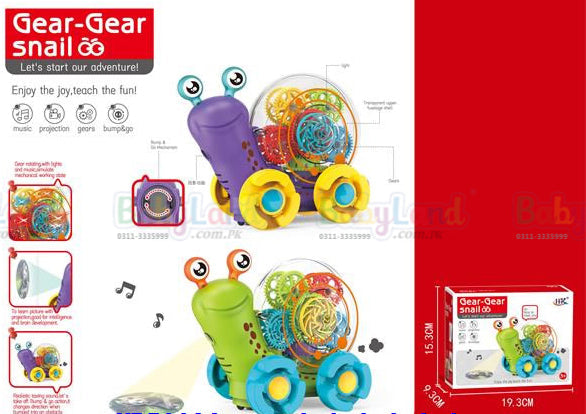 GEAR SNAIL CRAWLING