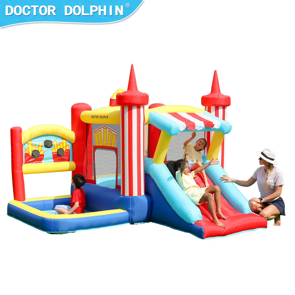 INF JUMPER SLIDE & POOL D-10ft.3" W-10ft.3" H-7ft.9"
