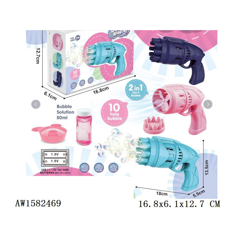 BUBBLE GUN TOY