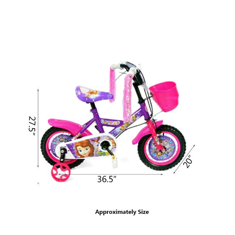 Girls' Kids Paddle Bicycle 12"