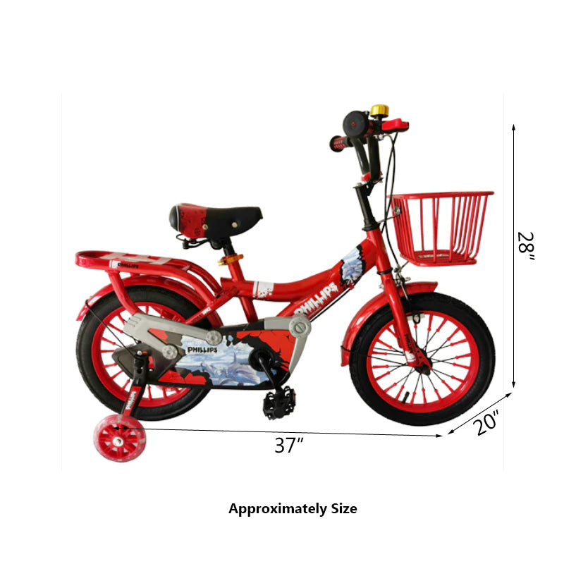 Phillips Kids Bicycle 12" Red