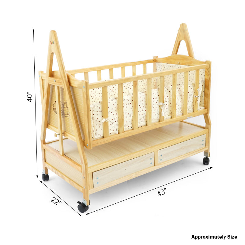 Junior Baby Cot with Drawer
