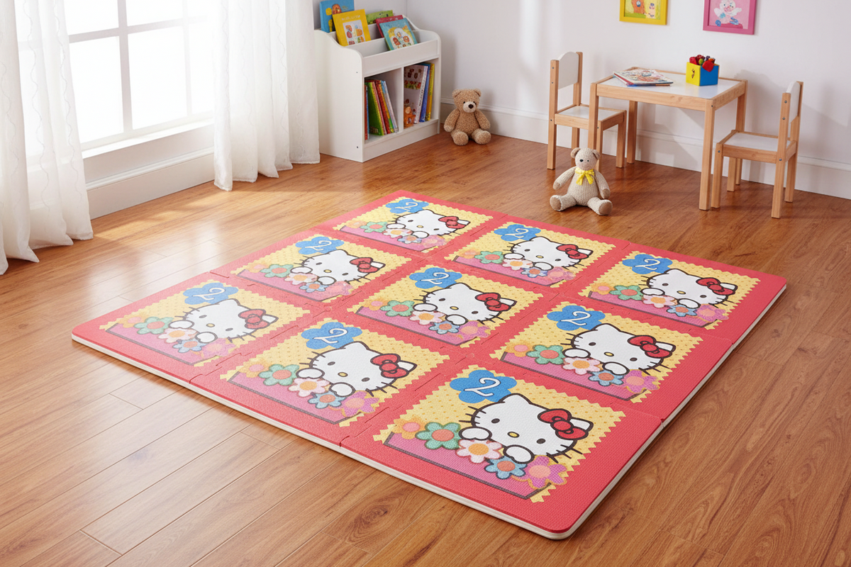 FOAM MATS - SMALL 1FT*1FT 1mm 8PCS