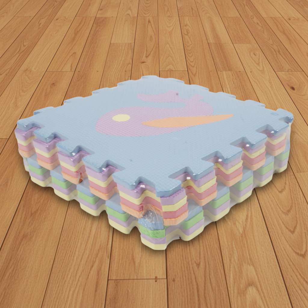 FOAM MAT ( 1 Feet by 1 Feet ) 9Pcs
