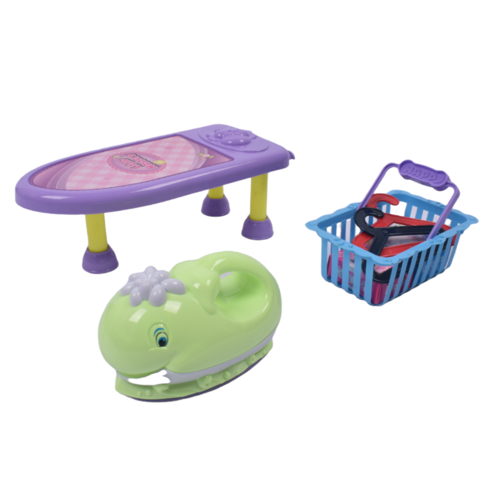 GIRLS TOYS - IRON+BASKET