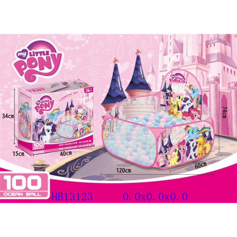 PONY POLLY BALL POOL TOYS 100 BALLS