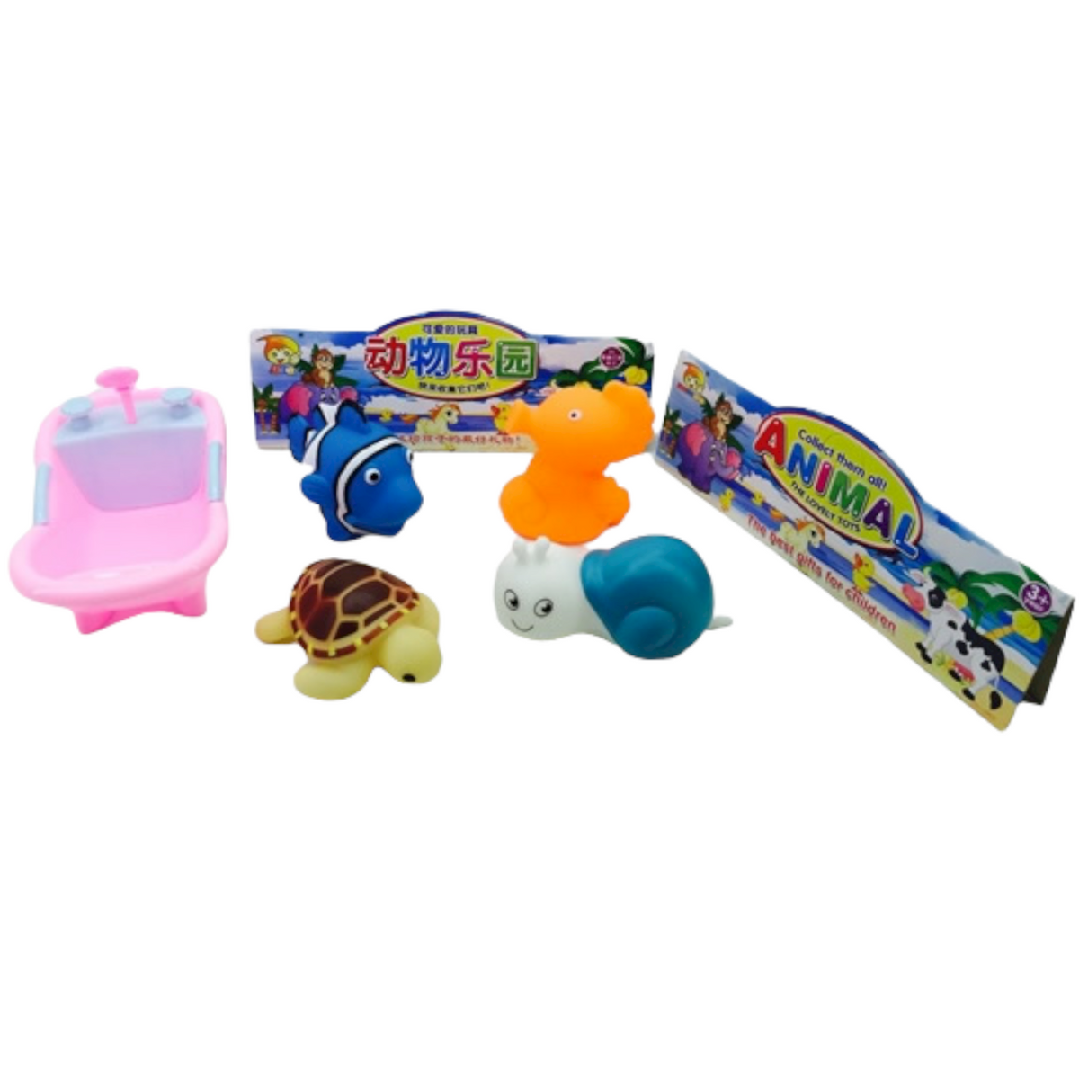 PVC SOFT TOYS ANIMALS