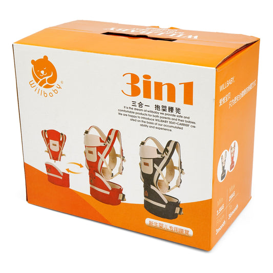 3-in-1 High quality Baby Carrier - BCC-810W