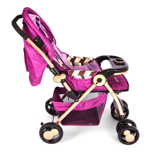 6 Wheels Baby Stroller
