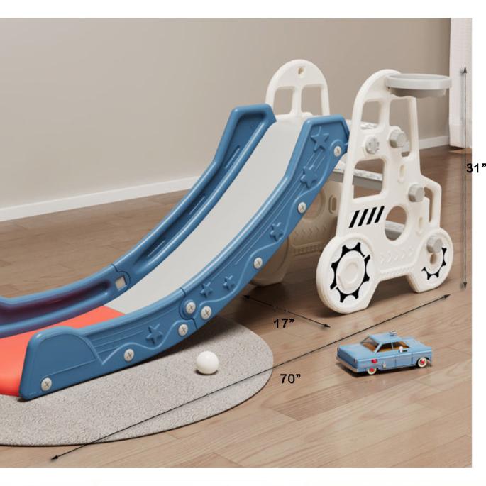 KIDS MINI SLIDE L-70" W-17" H-31"