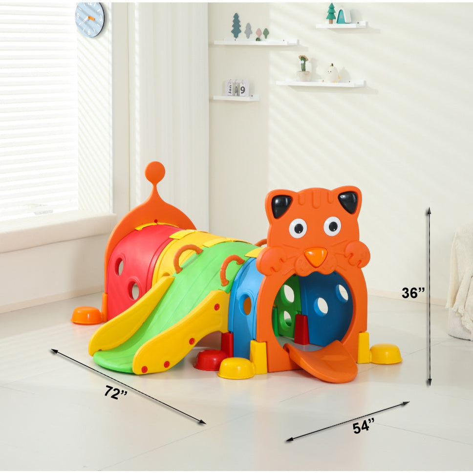 KIDS TUNNEL LION FACE L-72" W-44" H-38"