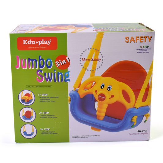 3-in-1 Elephant Baby Swing Rope