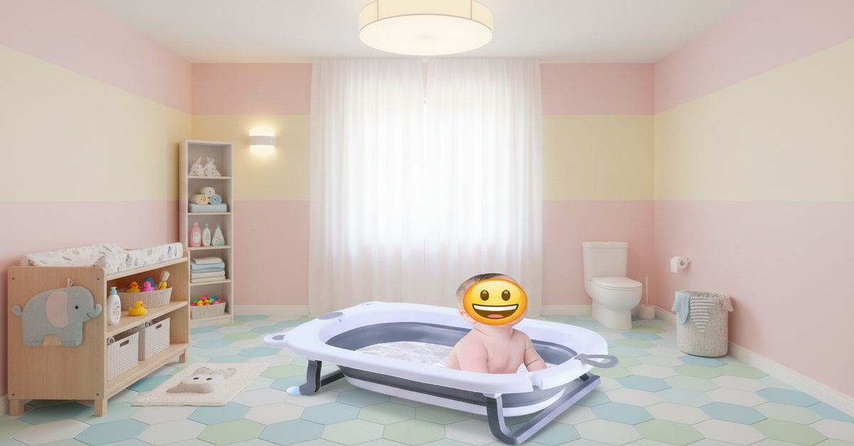 BABY BATH TUB 4 IN 1 FOLDABLE