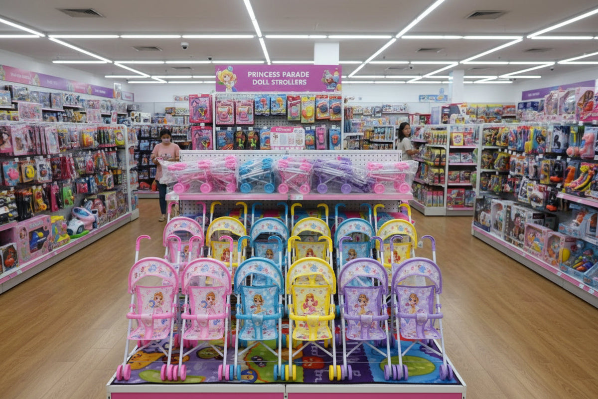 BABY CART PLASTIC TOY