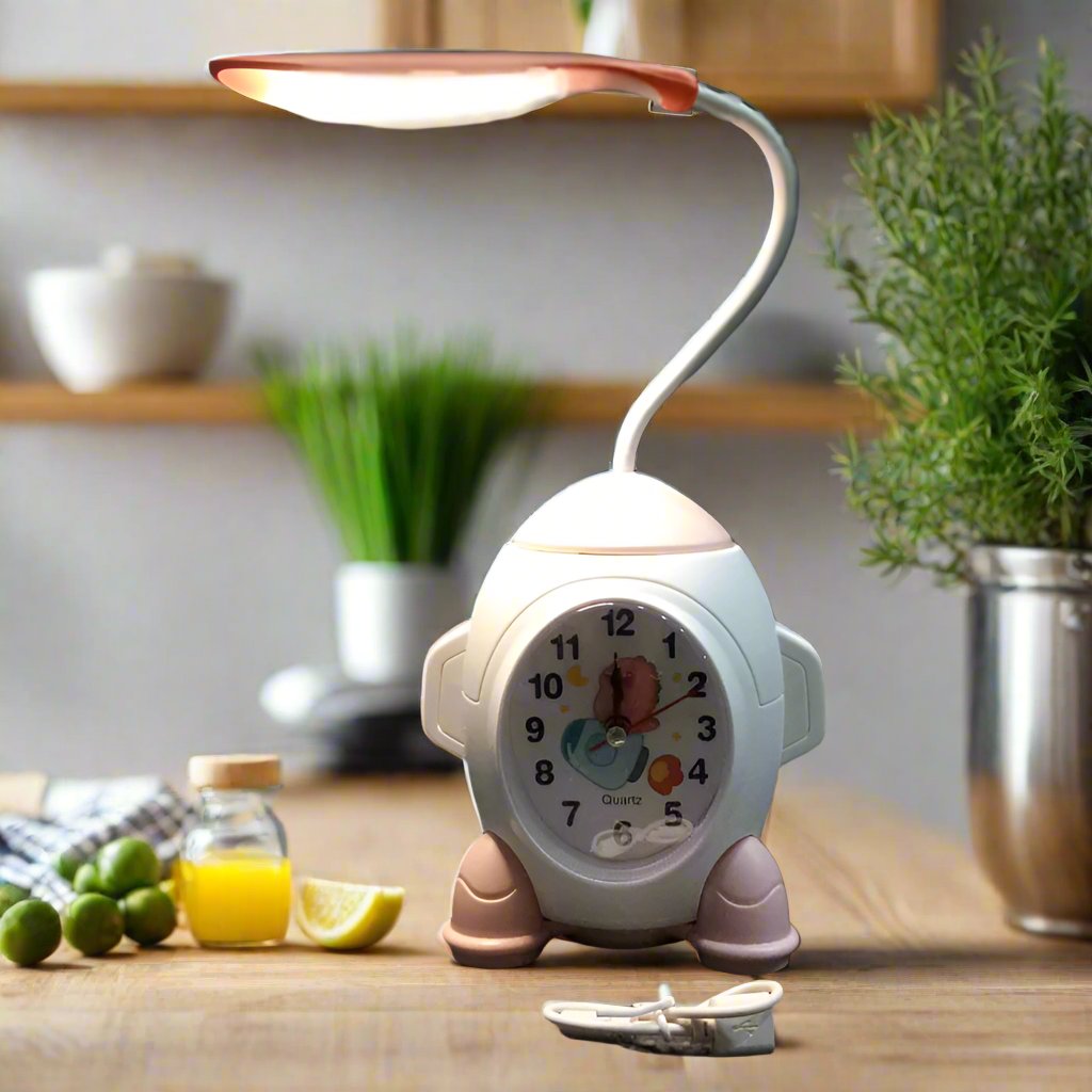 ALARM CLOCK WITH LIGHT