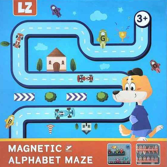 MAGNATIC ALPHABET MAZE