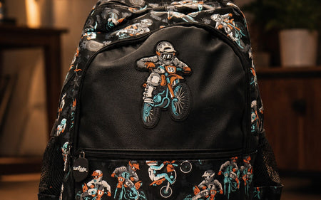 Smiggle Moto Rider School Backpack