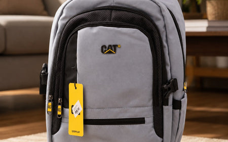 CAT Grey Classic School Backpack