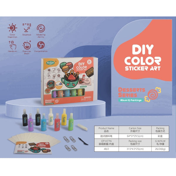 DIY COLOR PEN STICKER