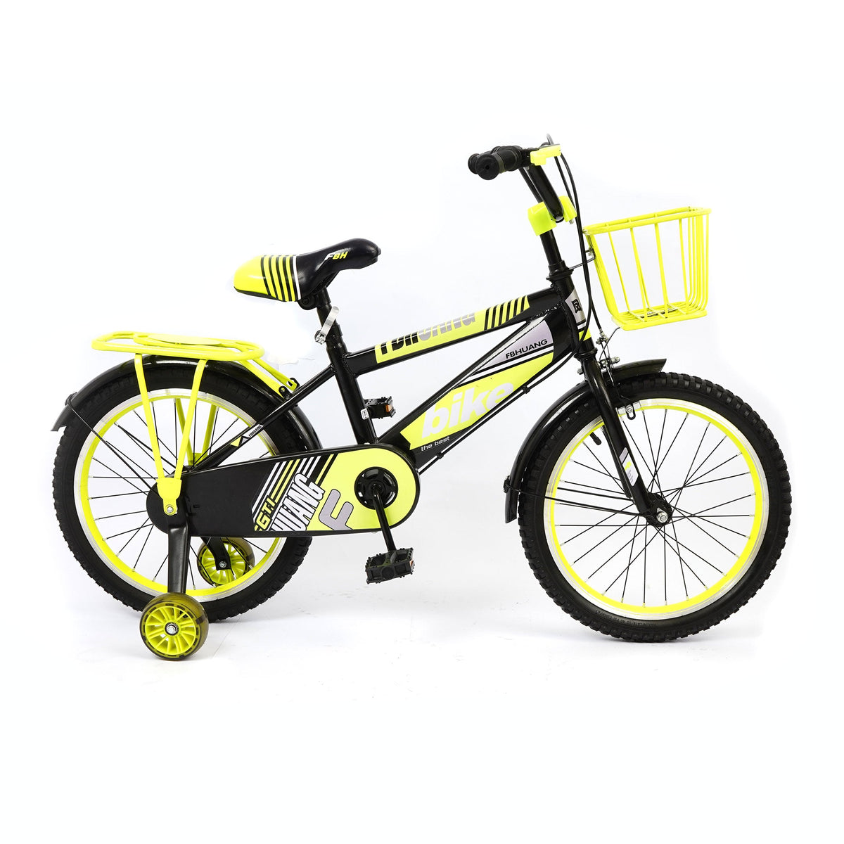 Kids Yellow Bicycle