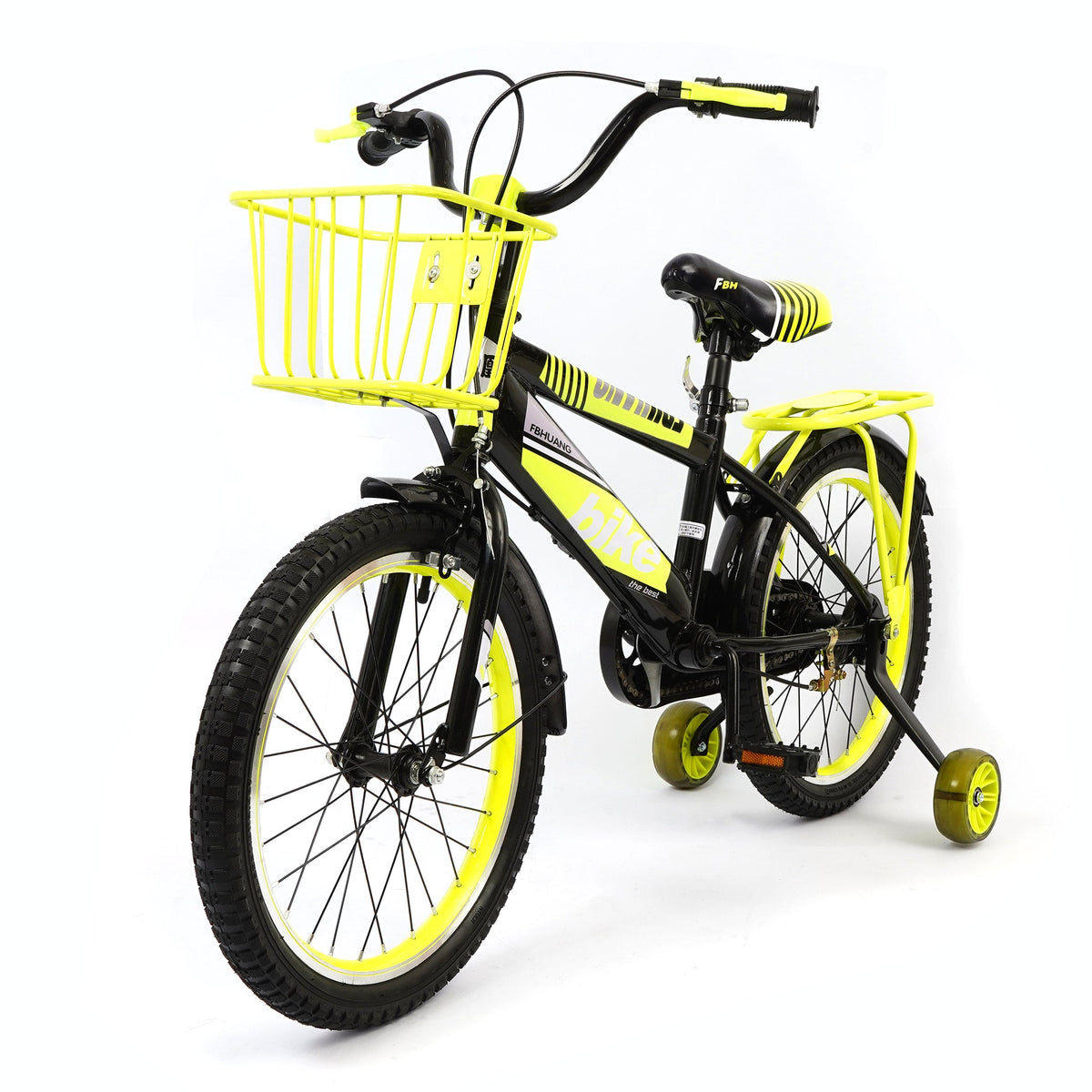 Kids Yellow Bicycle