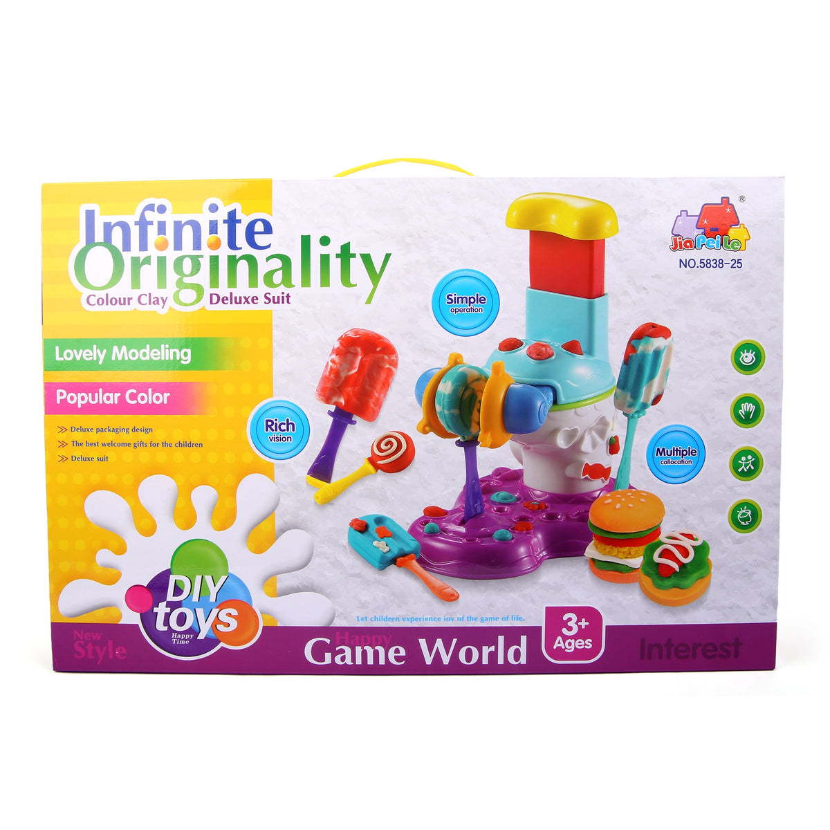 COLOR CLAY DOUGH GAME
