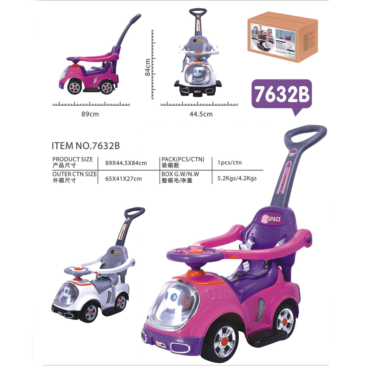 Junior Kids Push car
