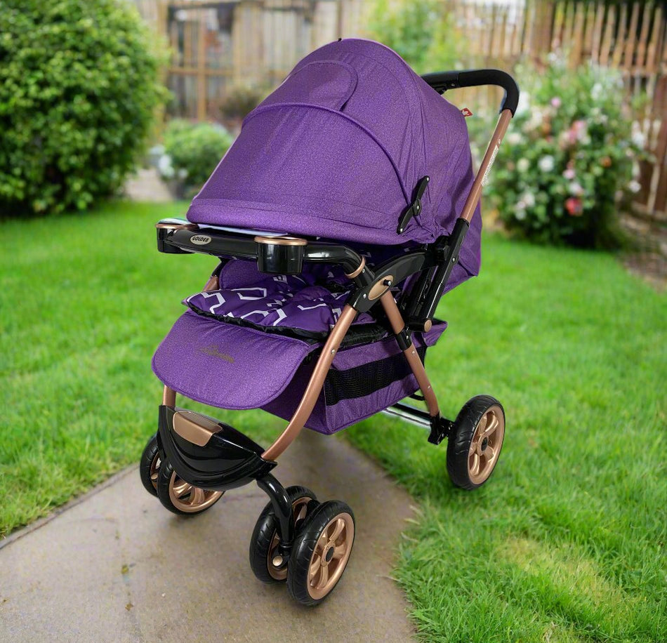 Gold Baby Stroller