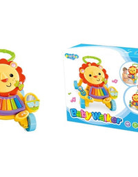 Musical Piano Lion Baby Walker
