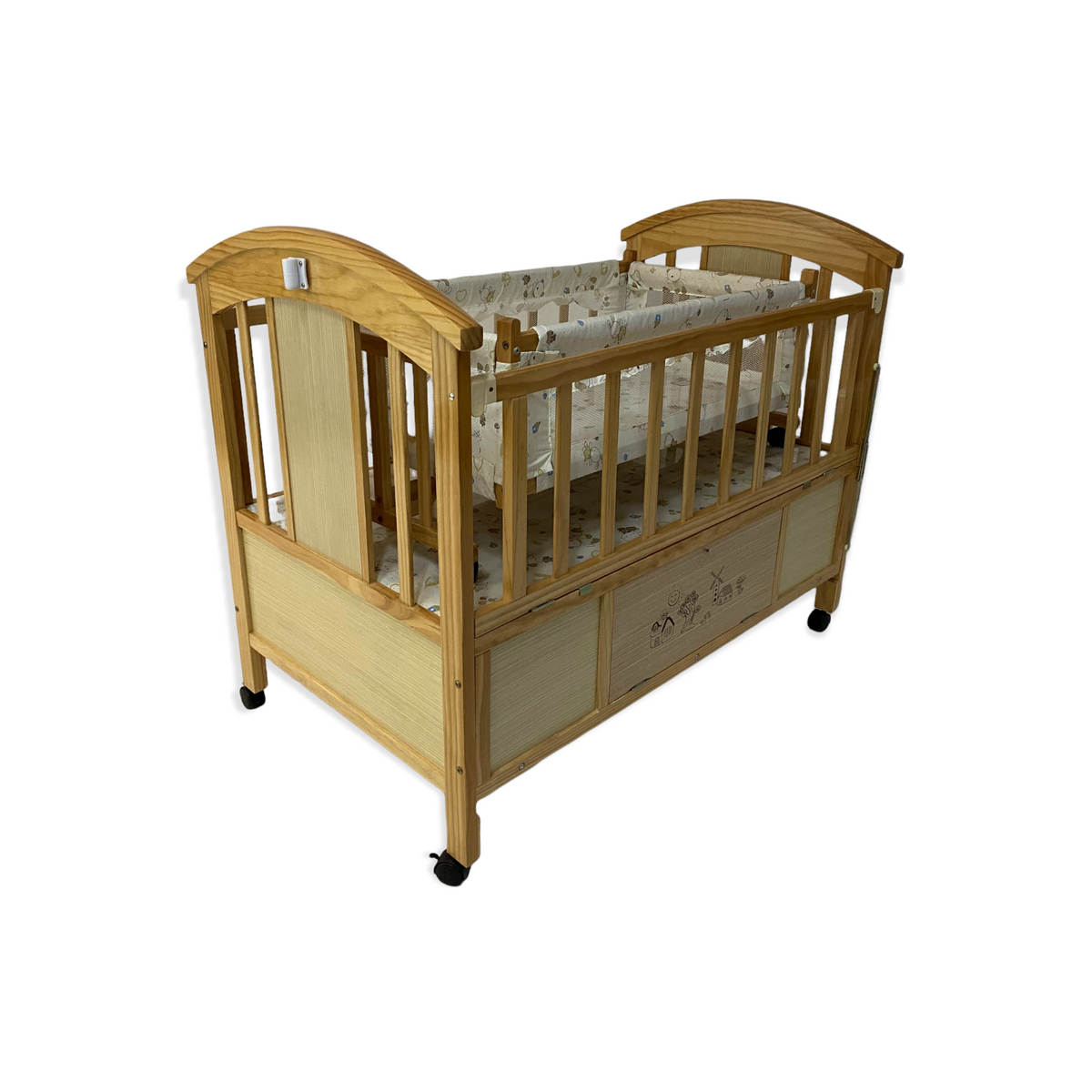 Cool Baby Cot with Drawer