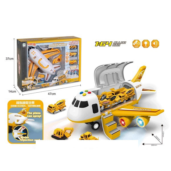 LIGHT & MUSIC SPRAY PLANE