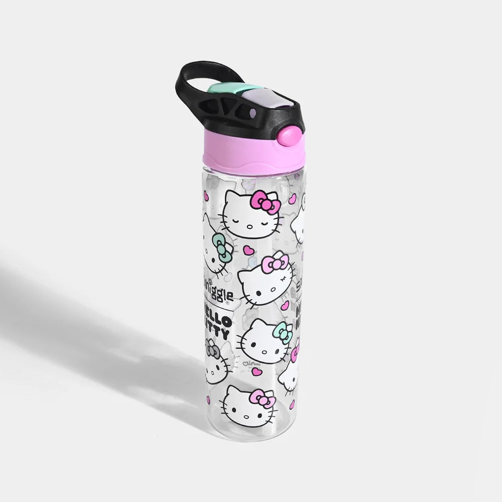 Original Hello Kitty Transparent Kids Water Bottle – BPA Free Bottle