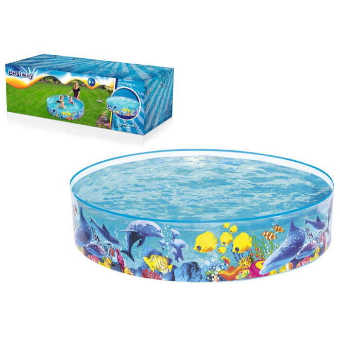 BESTWAY SWIMMING POOL   L-6FT  H-15"