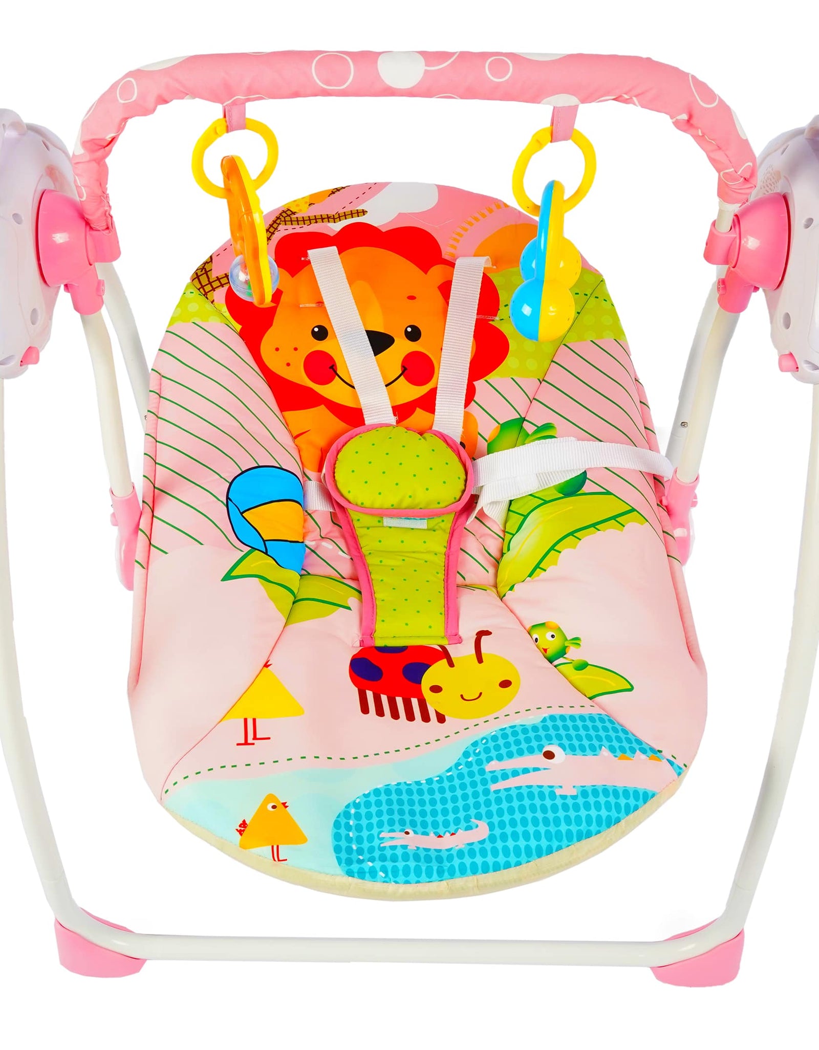 Baby Auto Electric Swing Pink
