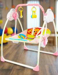 Baby Auto Electric Swing Pink
