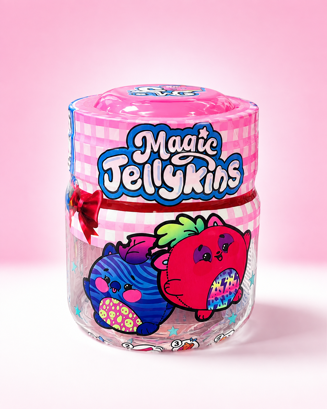 Magic Jellykins Squishy Surprise Jar – Cute Collectible Squishy Toys for Kids