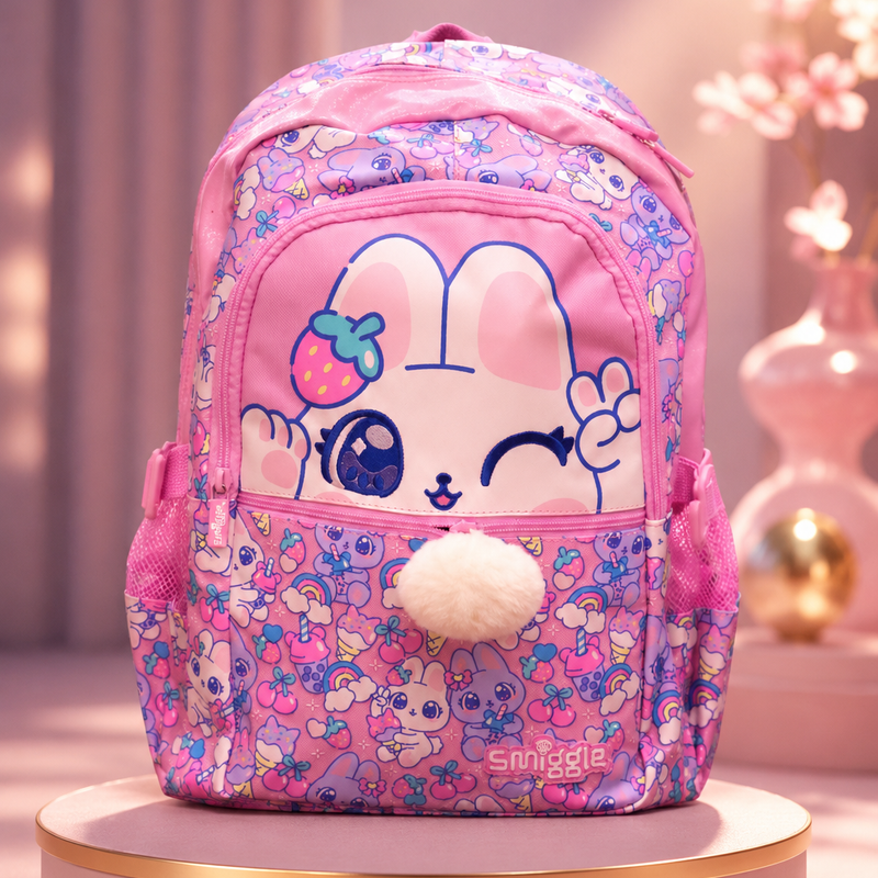 Pink Bunny Backpack