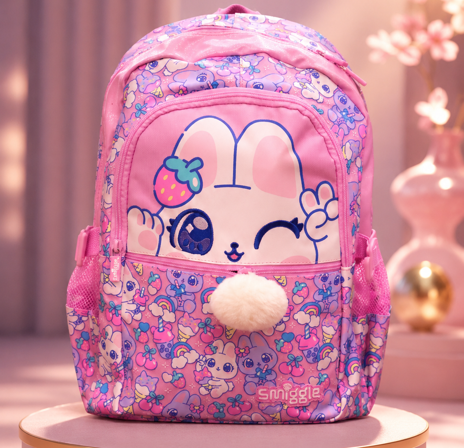 Pink Bunny Backpack