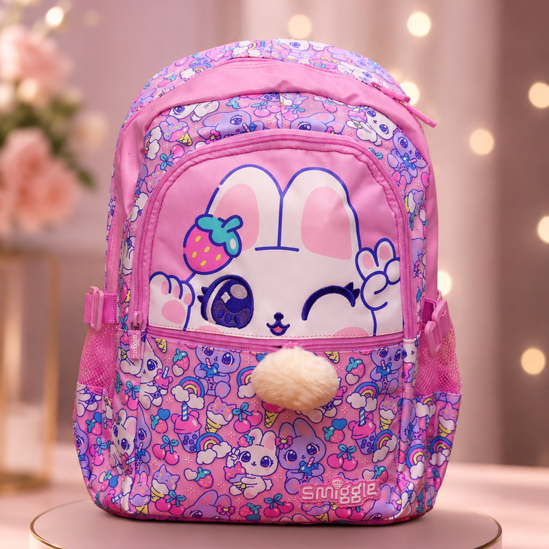 Pink Bunny Backpack