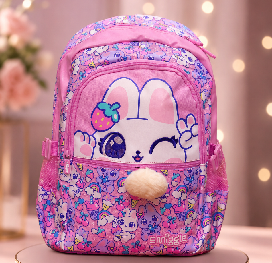 Pink Bunny Backpack