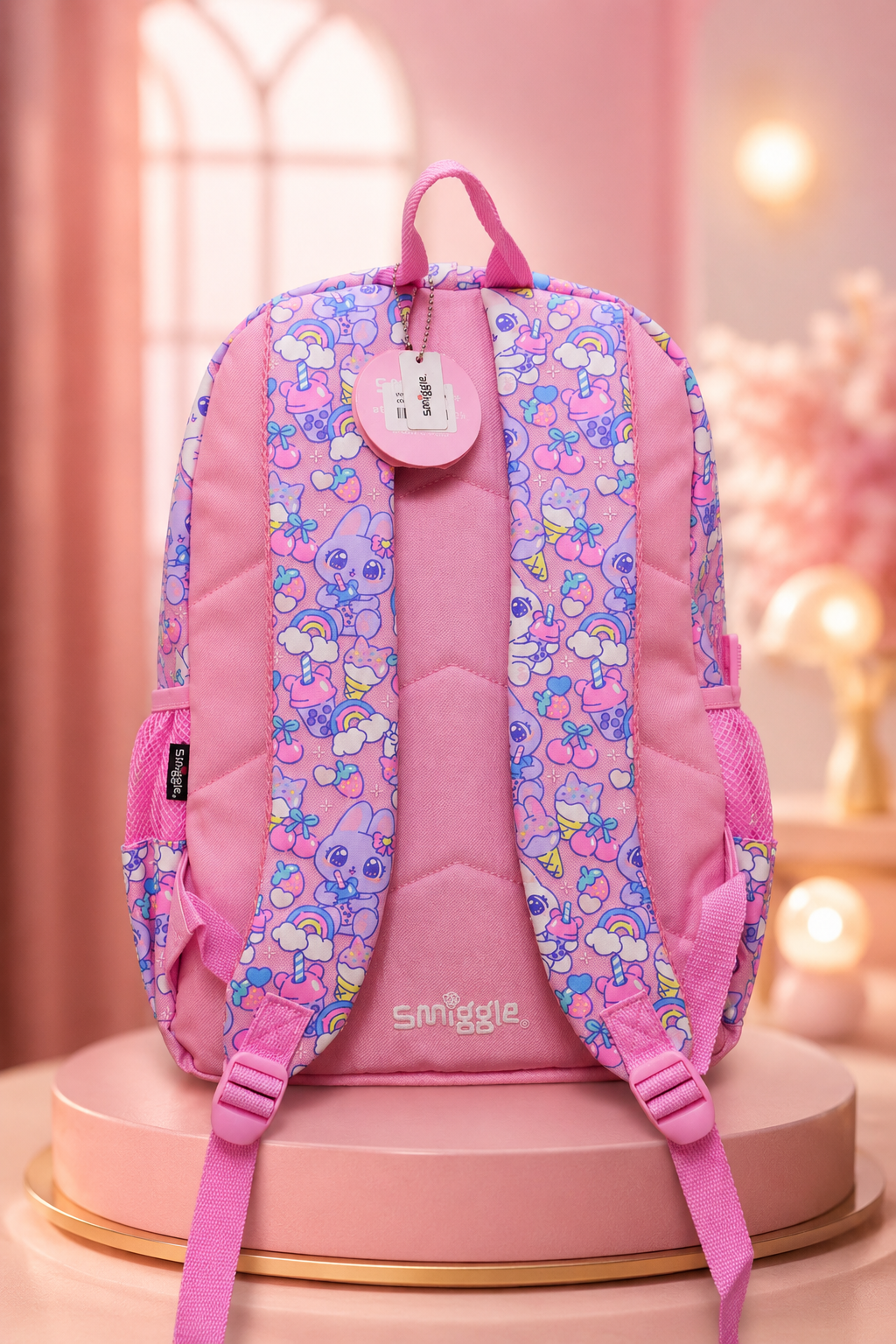 Pink Bunny Backpack
