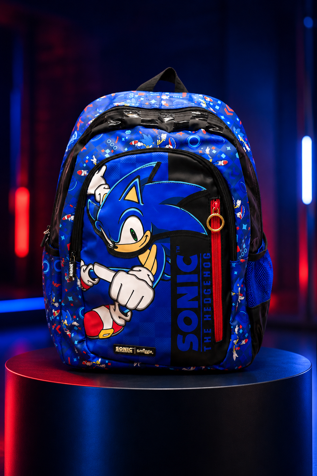 Blue Sonic Backpack