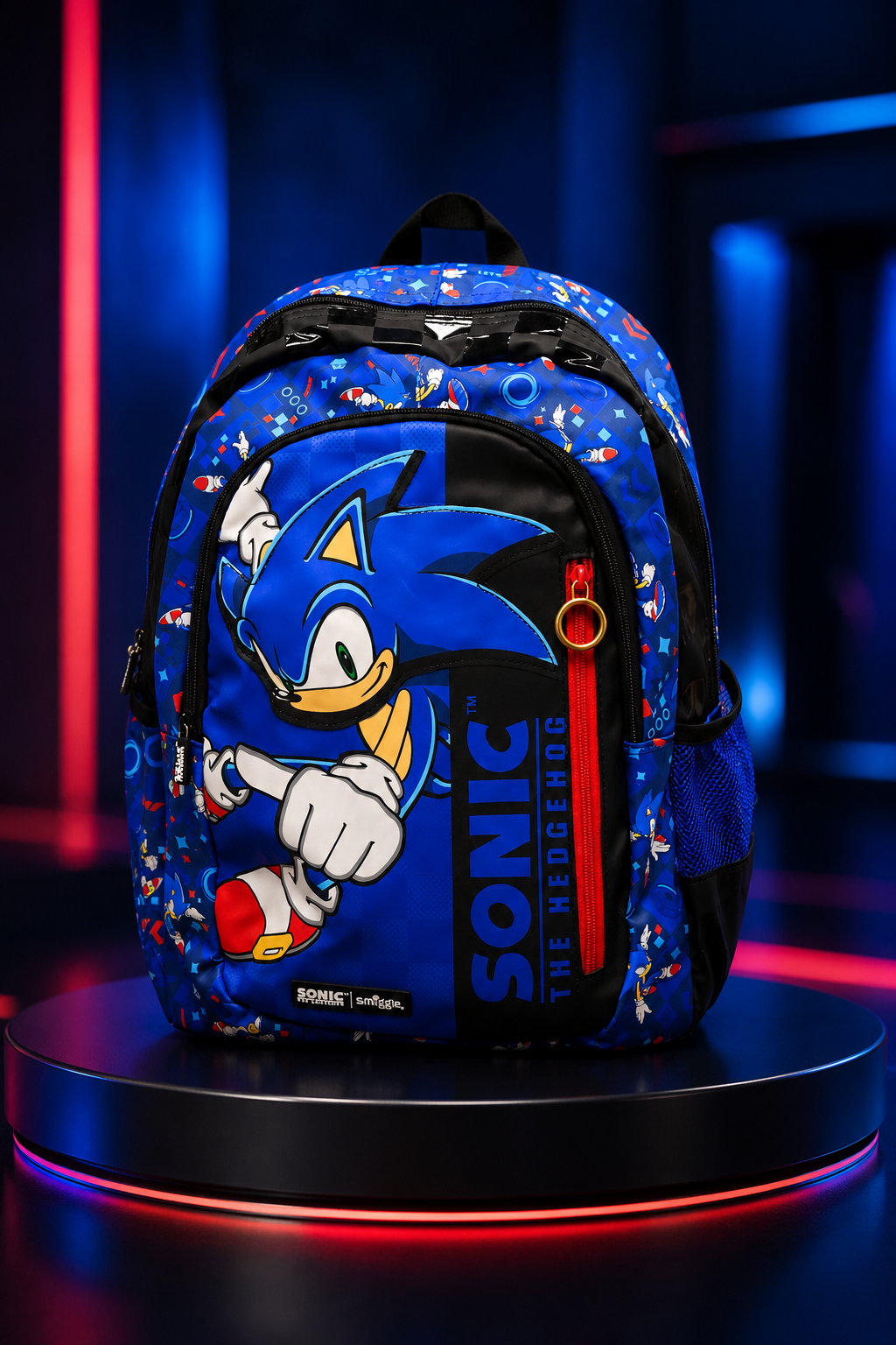 Blue Sonic Backpack
