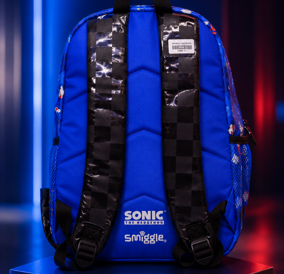 Blue Sonic Backpack