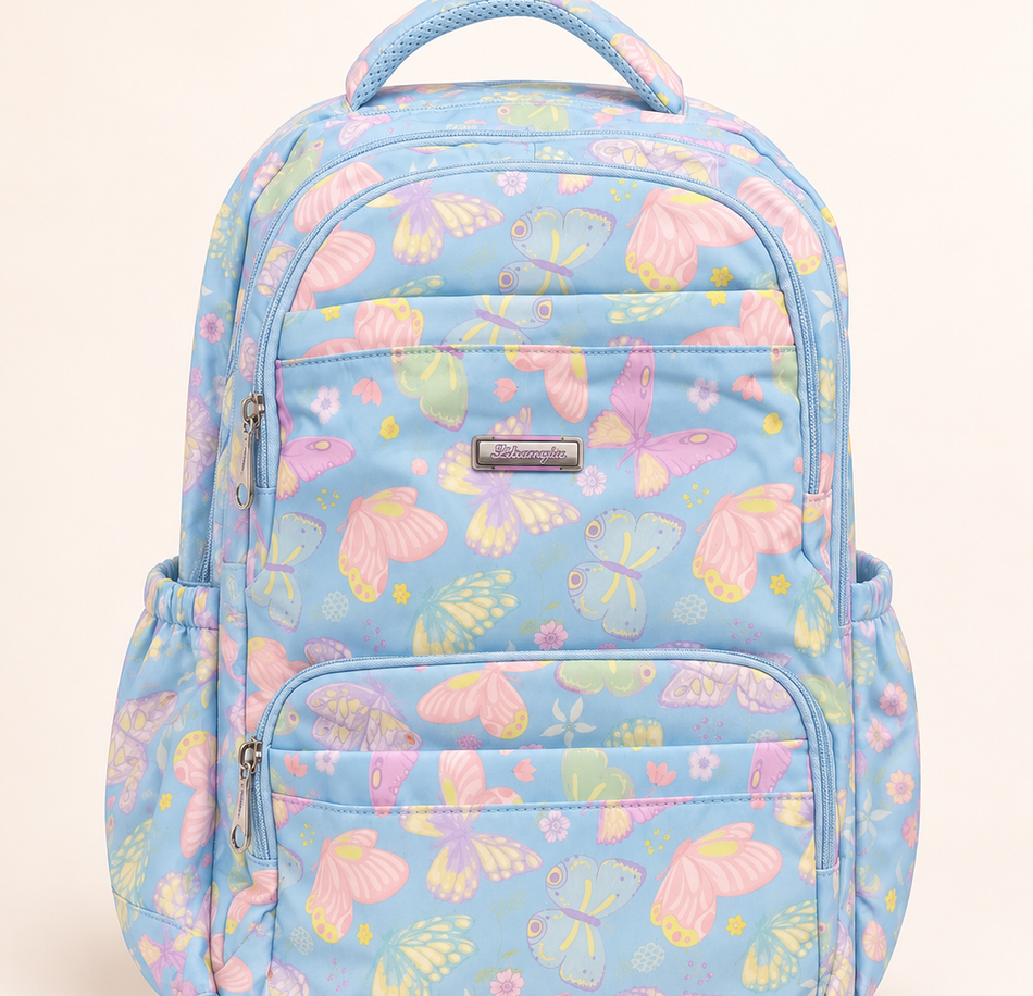 Minecraft Kids Trolley School Bag – Green & Navy available at Aryans Toys Pakistan