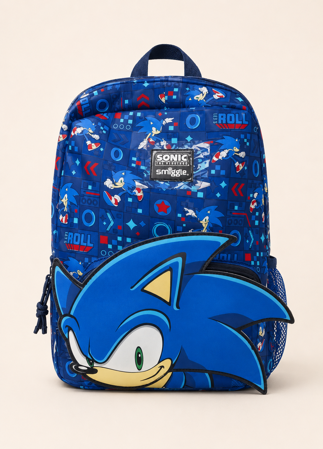 Sonic 3D Kids School Backpack – Blue available at Aryans Toys Pakistan