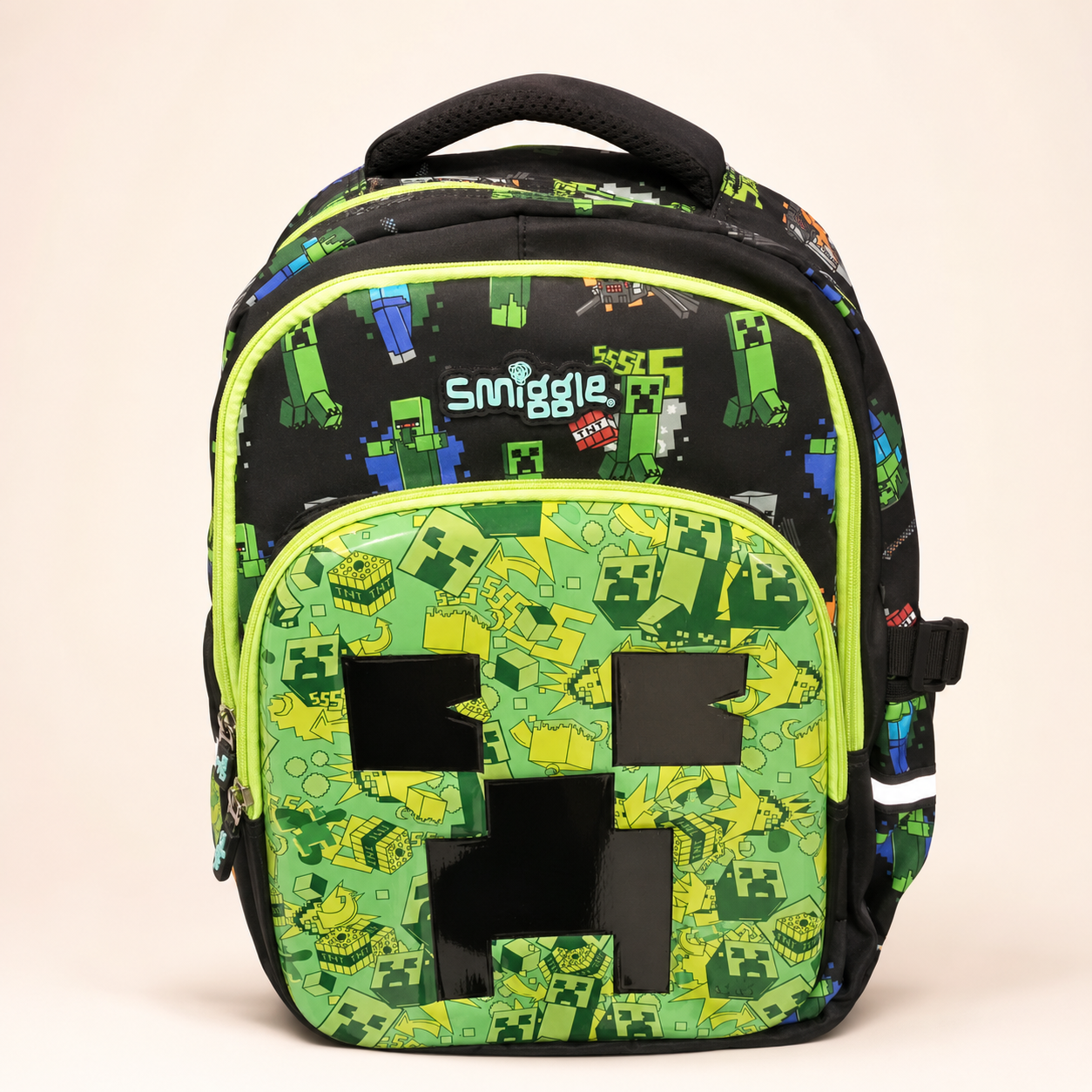 Navy Galaxy Bembel School Backpack available at Aryans Toys Pakistan