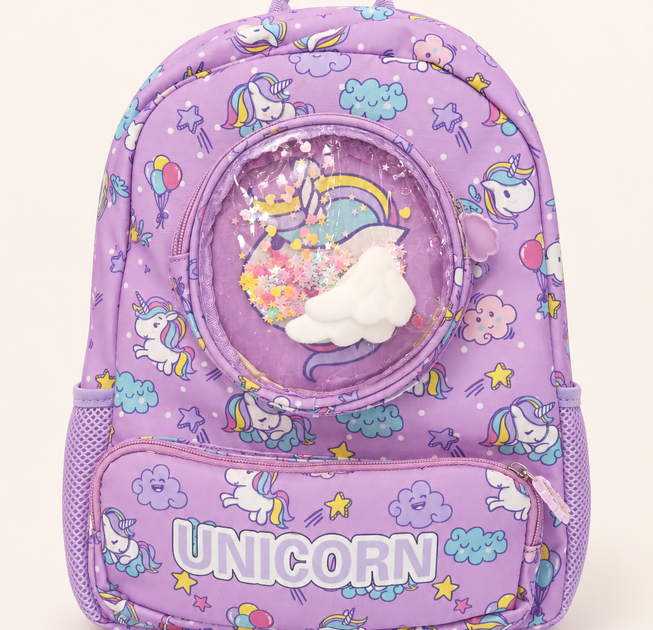 Blue Camouflage Bembel School Backpack available at Aryans Toys Pakistan