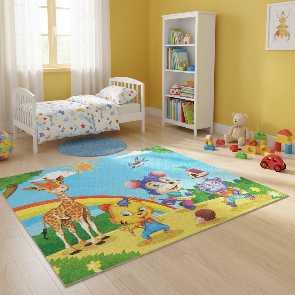 FOAM MAT CARTOON 2FT * 2FT  1mm 4pcs